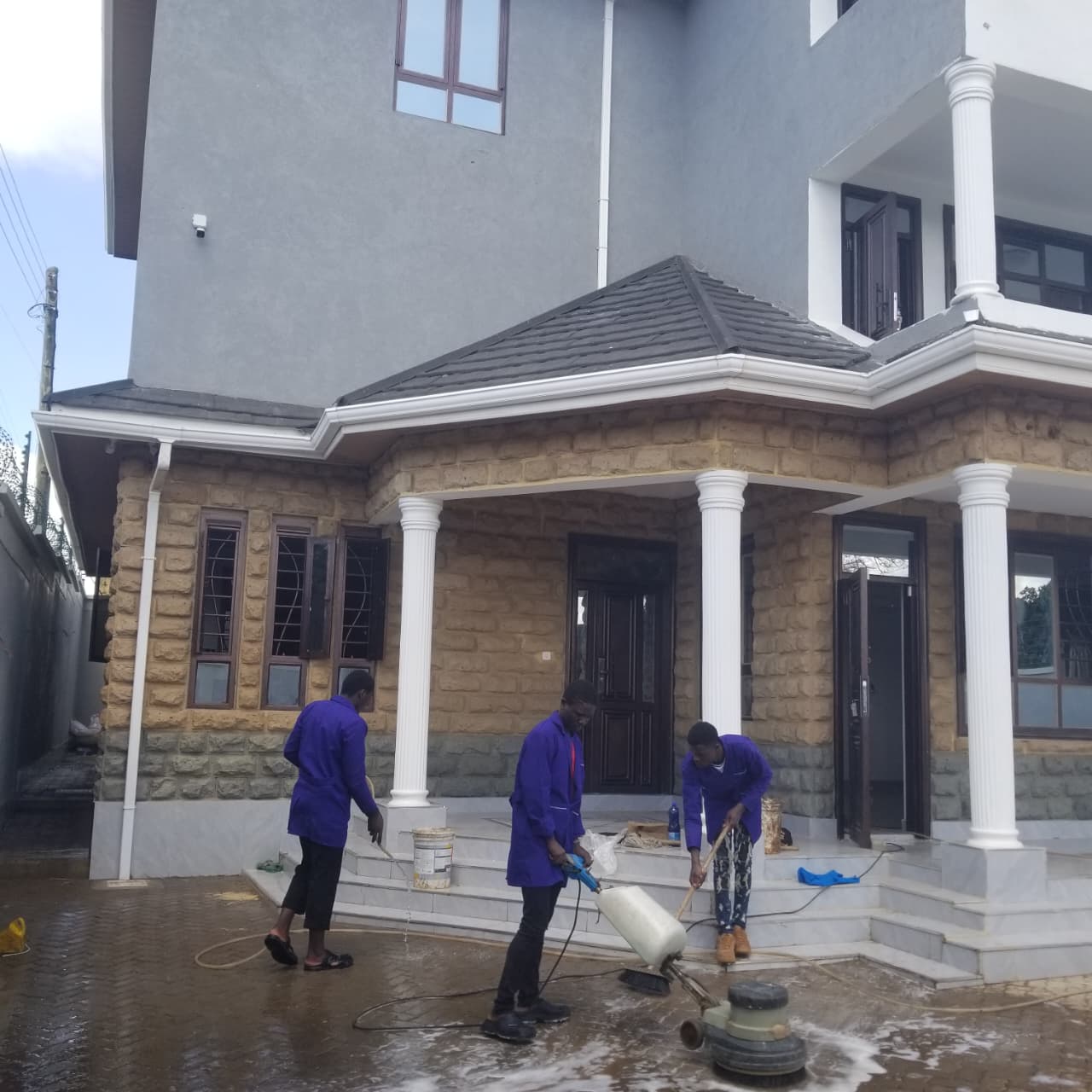 Terrazzo, Tile and Cabro Cleaning Services